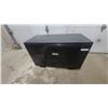 Image 1 : Knaack Model S-90 Black Steel Job Box Storage Chest with Security Lock Cutout 23 x 36 x 17"