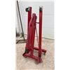 Image 1 : Big Red Hydraulic Engine Hoist, 2-Ton Capacity, Foldable Cherry Picker with Casters