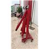 Image 2 : Big Red Hydraulic Engine Hoist, 2-Ton Capacity, Foldable Cherry Picker with Casters