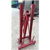 Image 3 : Big Red Hydraulic Engine Hoist, 2-Ton Capacity, Foldable Cherry Picker with Casters