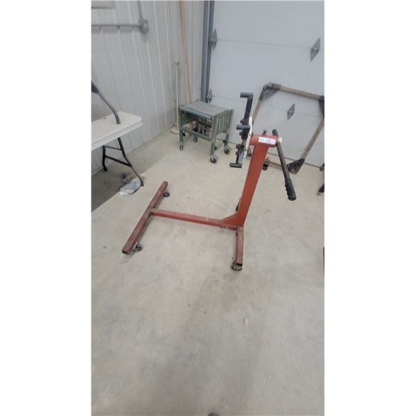 Harbor Freight 1000-Pound Capacity Engine Stand with Rotating Head and Casters