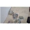 Image 2 : Assorted Recessed Paddle Latches, T-Handle Latch, Hinges, and Keeper Plates