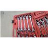 Image 3 : Glory Metric Flex-Head Ratcheting Combination Wrench Set, 8mm to 24mm