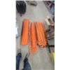Image 1 : Orange Plastic Safety Fence /Snow Fence Rolls, 3x