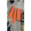 Image 3 : Orange Plastic Safety Fence /Snow Fence Rolls, 3x