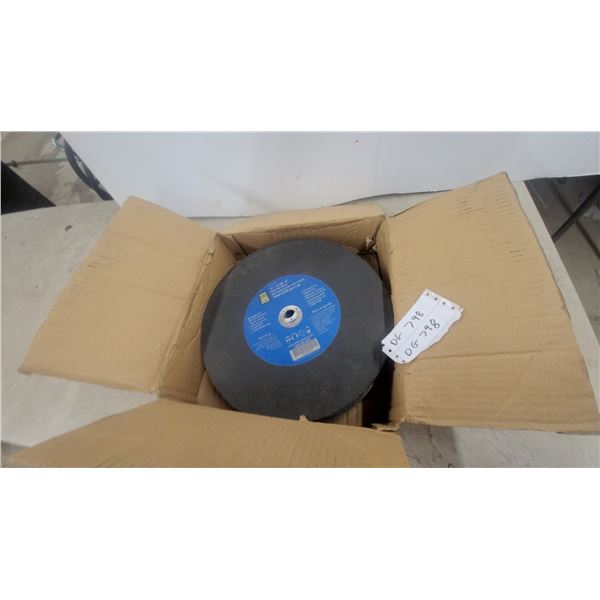 20x Power Pro 14 x 1/8 x 1" Type 1 Abrasive Cut-Off Wheels for Metal