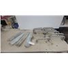 Image 1 : Galvanized Steel Grab Handles 10" and 16" Drawer Slides