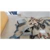 Image 6 : Assorted Spring Clamps, Corner Clamps, and Metal Brackets