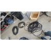 Image 1 : Black Rubber Air Hoses with Brass Quick-Connect Fittings, Lot of 3