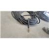 Image 3 : Black Rubber Air Hoses with Brass Quick-Connect Fittings, Lot of 3