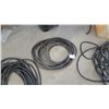 Image 4 : Black Rubber Air Hoses with Brass Quick-Connect Fittings, Lot of 3