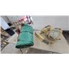 Image 1 : Lightforce Portable Work Lights on Tripod Stand and Green Tarp