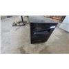 Image 2 : Black Metal Job Box Toolbox with Single Lid and Recessed Latch 23 x 36 x 17"