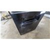 Image 6 : Black Metal Job Box Toolbox with Single Lid and Recessed Latch 23 x 36 x 17"