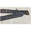 Image 7 : J.E. Lortie Co. Ltd. Montreal Military Police Leather Duty Belt and Vintage Duty Belt with Pouch