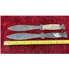 Image 4 : Perfect Point Throwing Knives Set of Three with Sheath & Set of Two with Sheath