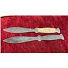 Image 5 : Perfect Point Throwing Knives Set of Three with Sheath & Set of Two with Sheath