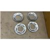 Image 7 : Set 17 x 7" Superlite Alloy Wheels with Center Caps, Open End Lug Nuts 12 x 1.5