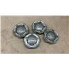Image 8 : Set 17 x 7" Superlite Alloy Wheels with Center Caps, Open End Lug Nuts 12 x 1.5