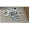 Image 9 : Set 17 x 7" Superlite Alloy Wheels with Center Caps, Open End Lug Nuts 12 x 1.5