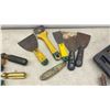 Image 8 : Drill and Driver Bit Set, Grease Gun, Screwdrivers, Pliers, Manual Hand Drill, Scrapers and More