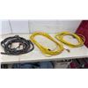 Image 3 : Jumper Cables and 2 Outdoor Extension Cord with Triple Outlet Adapter