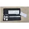 Image 1 : Electronic Digital Caliper, 6" Stainless Steel Hardened, mm/In/Fractional with Case