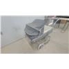 Image 5 : Vintage Thistle Coach-Built Baby Pram with Quilted Hood and Chrome C-Spring Suspension