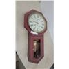 Image 1 : Seth Thomas Regulator No. 2 Wall Clock with 24-Hour Dial and Pendulum