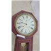 Image 3 : Seth Thomas Regulator No. 2 Wall Clock with 24-Hour Dial and Pendulum
