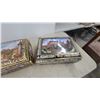 Image 5 : Nuremberg Christkindlesmarkt Decorative Lebkuchen Tins with Historical Market Scenes, Lot of Four