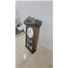Image 4 : Citizen 31-Day Mechanical Wall Clock with Day-Date Calendar and Carved Wooden Case