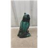 Image 10 : Blue Mountain Style Pottery Owl, Dog, Dolphin, Amphora Vase, Decorative Candle Holder