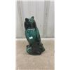 Image 9 : Blue Mountain Style Pottery Owl, Dog, Dolphin, Amphora Vase, Decorative Candle Holder