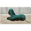 Image 10 : Blue Mountain Style Pottery Vase, Horse,Dog Figurines, Candle Holder, & Young Girl Figurine