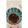 Image 14 : Blue Mountain Style Pottery Vase, Horse,Dog Figurines, Candle Holder, & Young Girl Figurine