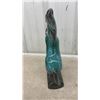 Image 19 : Blue Mountain Style Pottery Vase, Horse,Dog Figurines, Candle Holder, & Young Girl Figurine