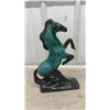 Image 20 : Blue Mountain Style Pottery Vase, Horse,Dog Figurines, Candle Holder, & Young Girl Figurine