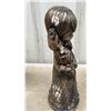 Image 8 : Blue Mountain Style Pottery Vase, Horse,Dog Figurines, Candle Holder, & Young Girl Figurine