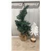 Image 2 : Christmas Décor Lot: Santa Figure, Day Till Christmas Calendar, Mini Trees, Gnome, Mugs, and More