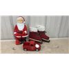 Image 6 : Christmas Décor Lot: Santa Figure, Day Till Christmas Calendar, Mini Trees, Gnome, Mugs, and More