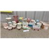 Image 1 : Vintage Ceramic Baby Nursery Planters and Vases, Shoes, Buses, Animals, and More