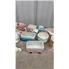 Image 4 : Vintage Ceramic Baby Nursery Planters and Vases, Shoes, Buses, Animals, and More