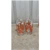 Image 5 : Mid-Century Modern Smoked Glass Decanter Set with Tumblers and Glasses