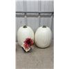 Image 2 : Decorative Faux Pumpkins, Autumn Gnome, and Artificial Floral Arrangements