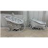 Image 2 : Christmas Decorative Containers Including Sleighs, Baskets, Boxes, and More