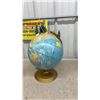 Image 4 : Two Decorative Terrestrial Globes with Gold Stands and Miniature Pine Tree Accents