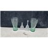 Image 3 : Coca-Cola Green Tumblers, Clear Sundae Dishes, Pilsner Glasses, Glass Bells, and More