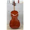 Image 2 : Cello Prop with Black Fingerboard and Orange Stripe Accent