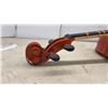 Image 4 : Cello Prop with Black Fingerboard and Orange Stripe Accent